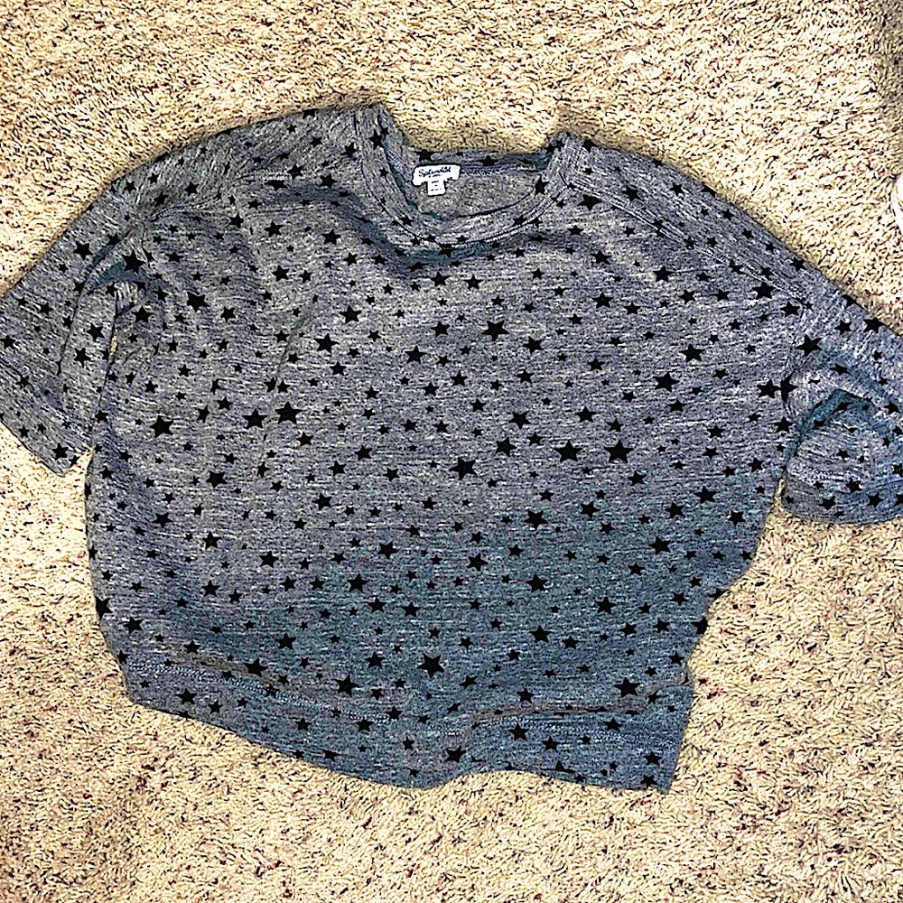 Splendid Stars Cropped Sweater